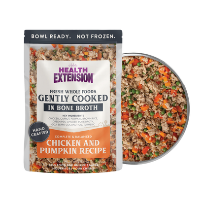 Alimento para perros Gently Cooked Chicken & Pumpkin de Health Extension