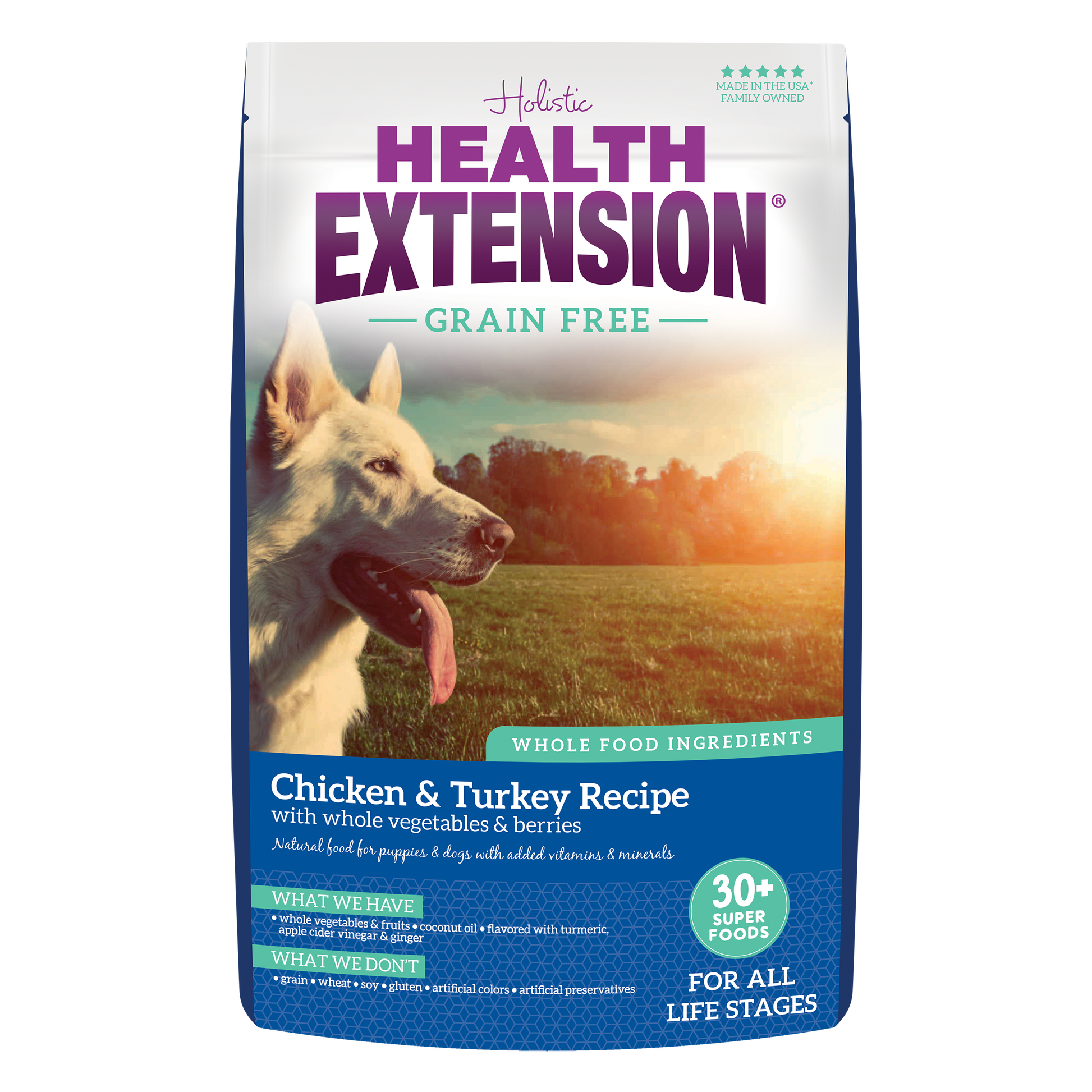 Grain-Free Chicken & Turkey Recipe — vista frontal