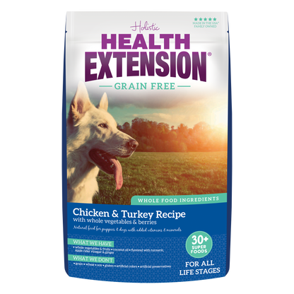 Grain-Free Chicken & Turkey Recipe — vista frontal