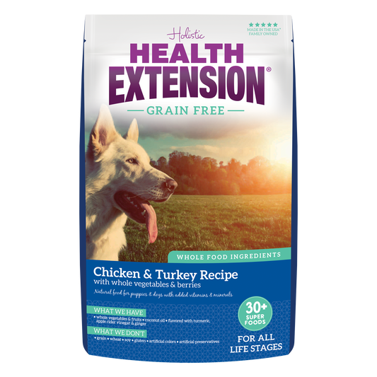 Grain-Free Chicken & Turkey Recipe — vista frontal