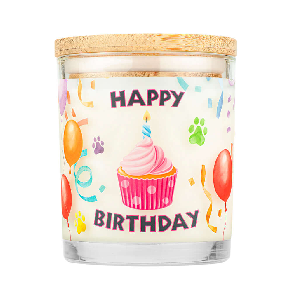 Happy Birthday Candle front view
