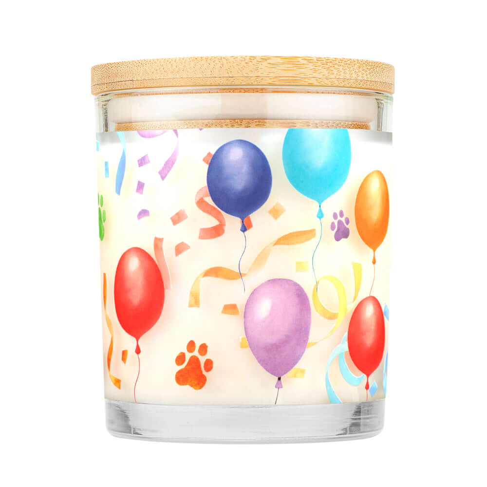 Happy Birthday Candle side view