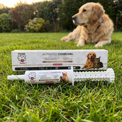 Imagen del producto PetVet Medic® Jeringa de carbón activado para perros y gatos - 30 mL