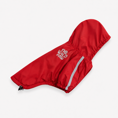 Additional view of HydroHike Coat - Red — view 3
