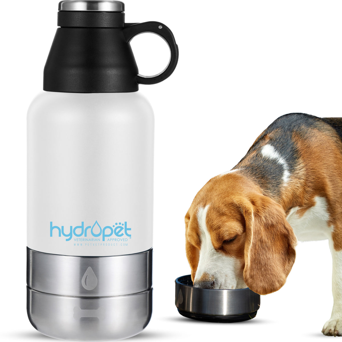 Imagen del producto HydroPet® Botella portátil de agua para perros - 32 oz