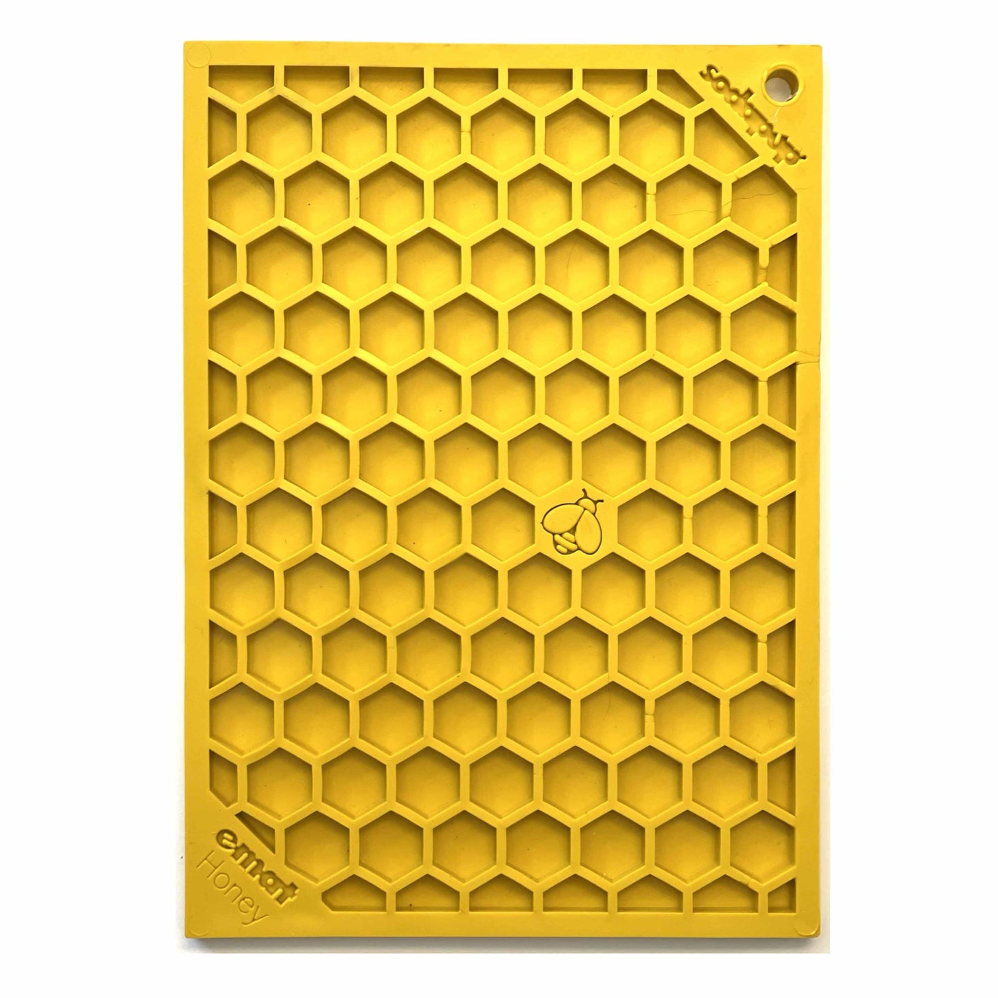 Alfombrilla para lamer Honeycomb eMat de SodaPup para perros y gatos