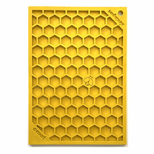 SodaPup Honeycomb eMat lick mat for dogs and cats