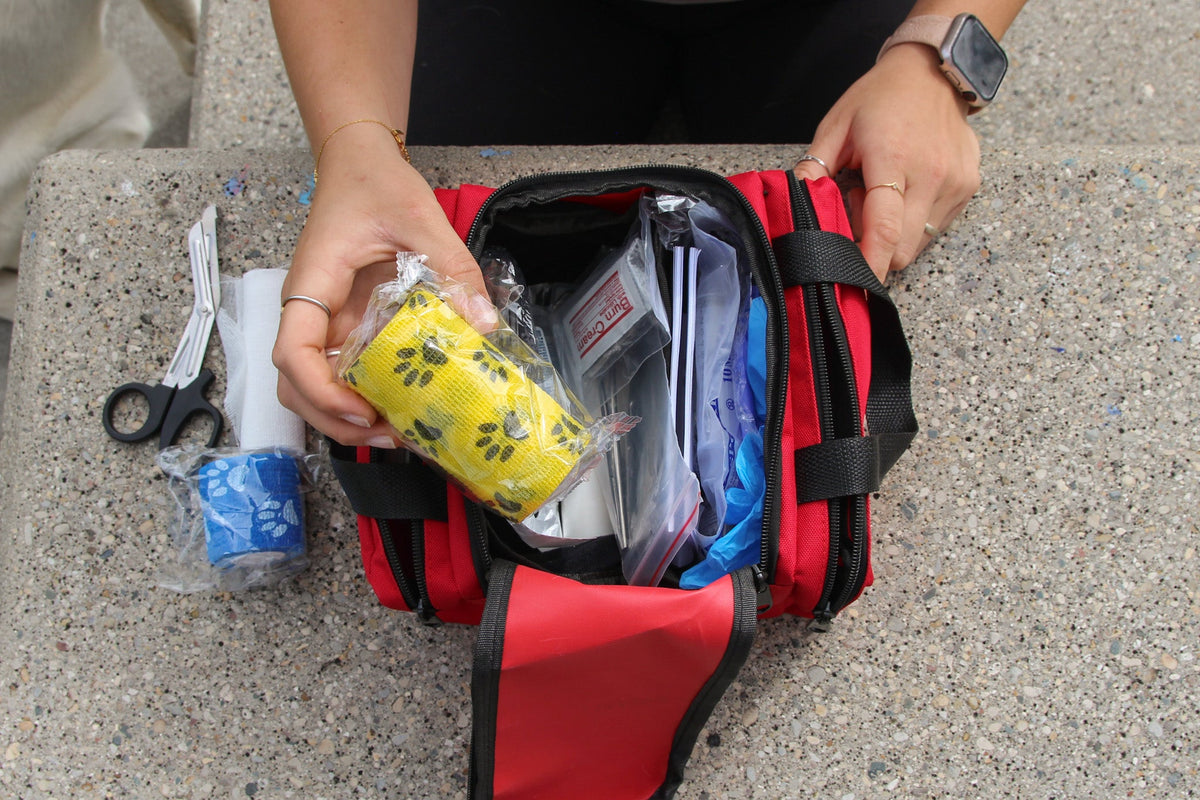 Imagen de características de PetVet Medic® Kit grande de primeros auxilios para mascotas - 120+ piezas, 7 de 10