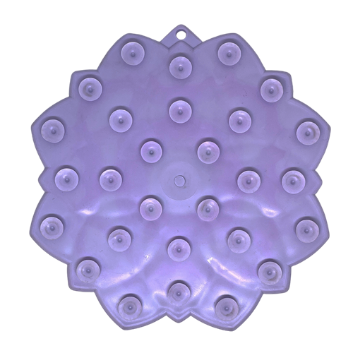 Shallow Slow-Feeder Dog Bowl - Mandala