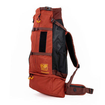 Dune Red K9 Sport Sack Knavigate dog carrier backpack