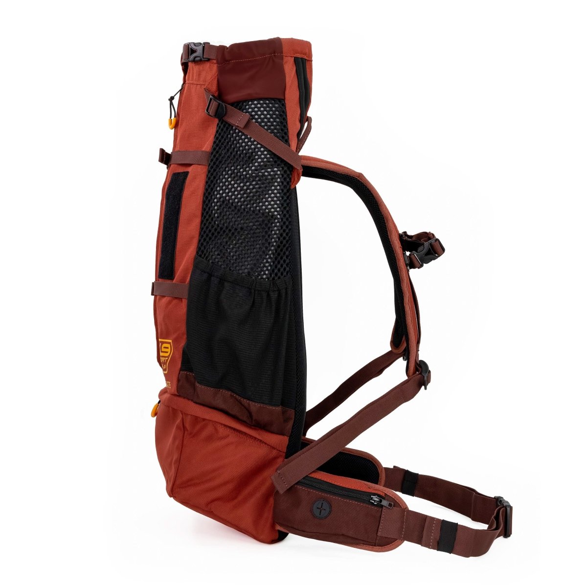 Additional view of the Dune Red K9 Sport Sack Knavigate dog carrier backpack
