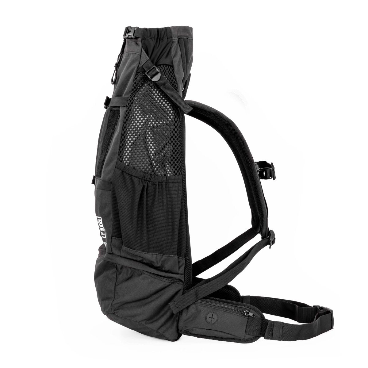 Additional view of the Midnight Black K9 Sport Sack Knavigate dog carrier backpack