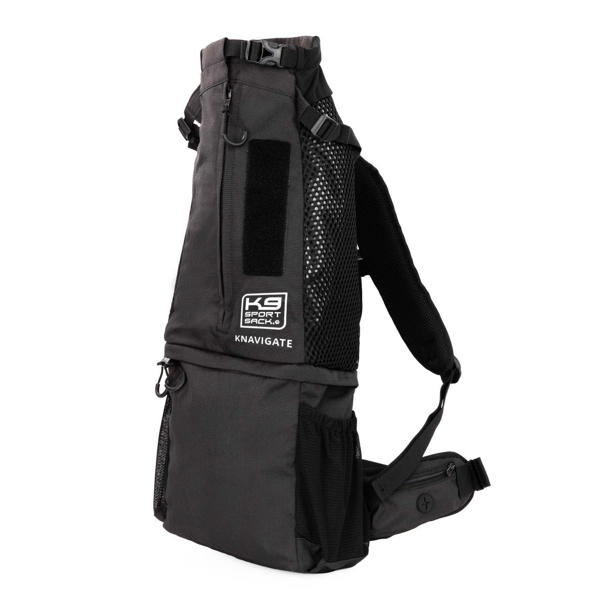 Extra-small Midnight Black K9 Sport Sack Knavigate dog carrier backpack