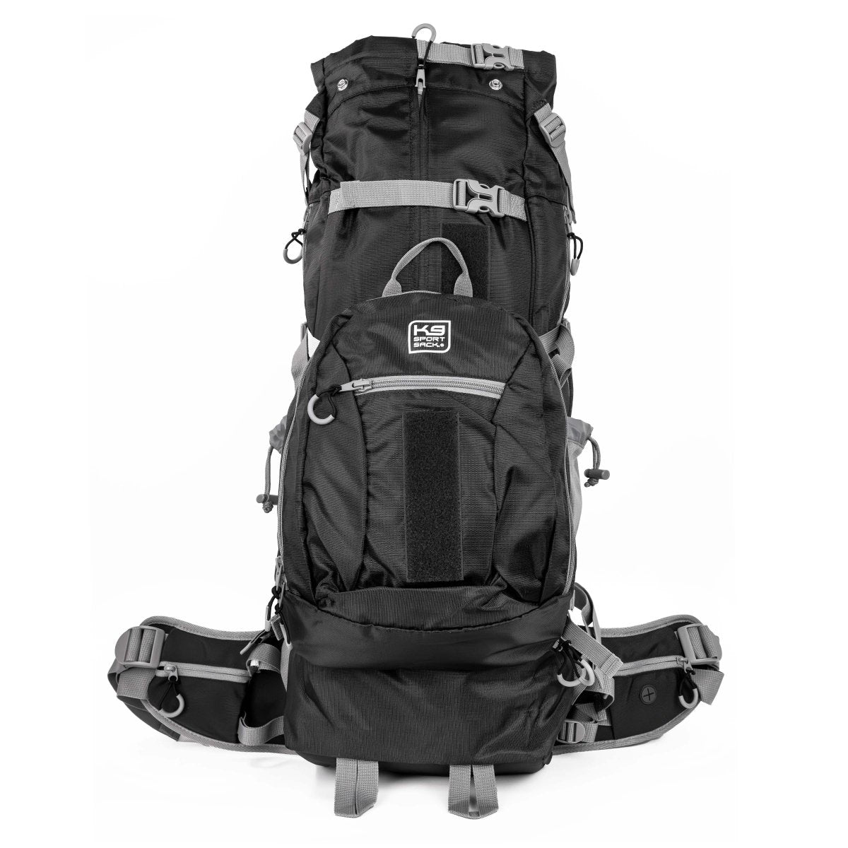 Additional view of the Black K9 Sport Sack Kolossus dog carrier backpack