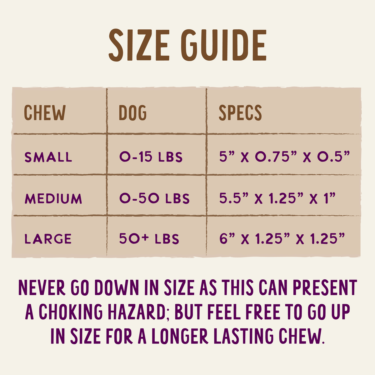 Health Extension Yak Cheese Chew product detail graphic