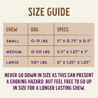 Health Extension Yak Cheese Chew product detail graphic