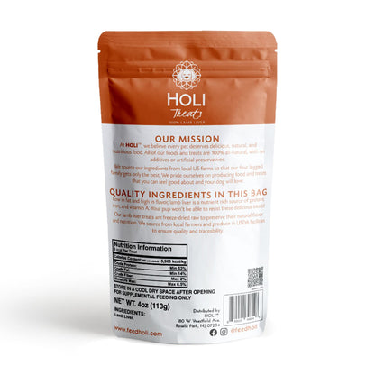 Freeze-Dried Lamb Liver Dog Treats