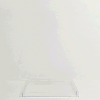 Assembly view for Hiddin Large Clear Pet Crate - Silver Latch