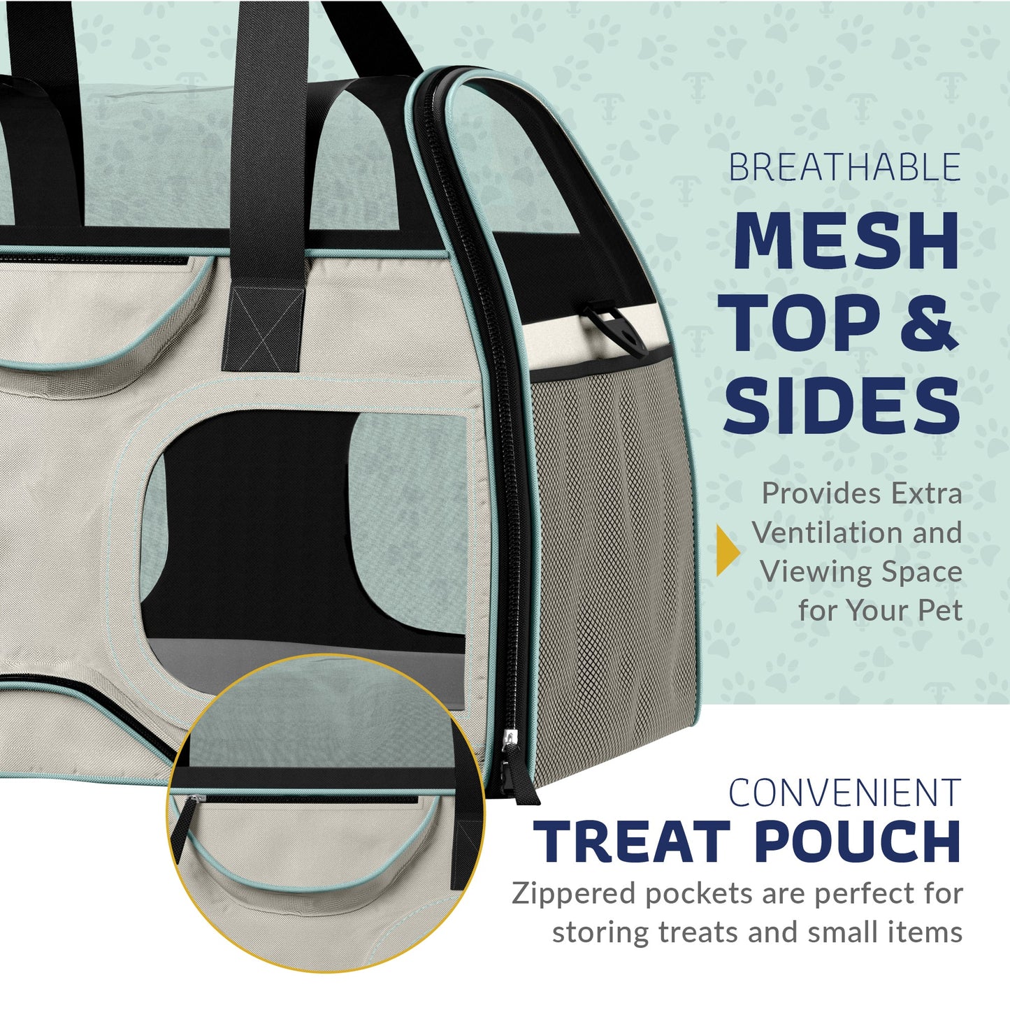 Luxury Rider Rolling Pet Carrier
