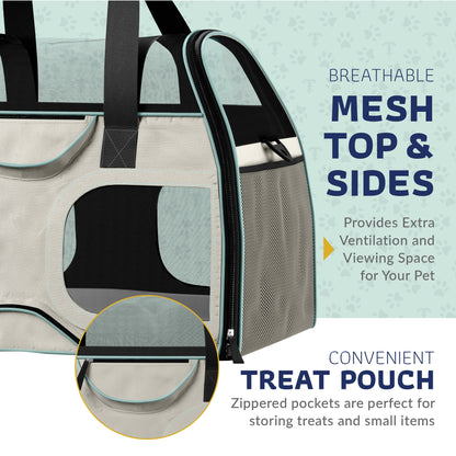 Luxury Rider Rolling Pet Carrier
