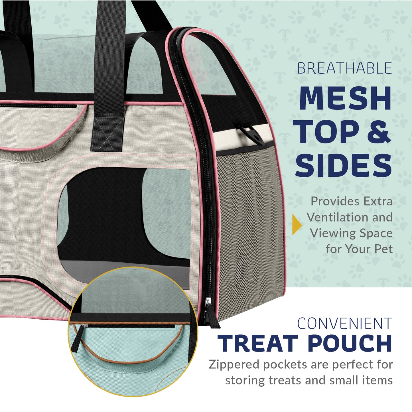 Luxury Rider Rolling Pet Carrier
