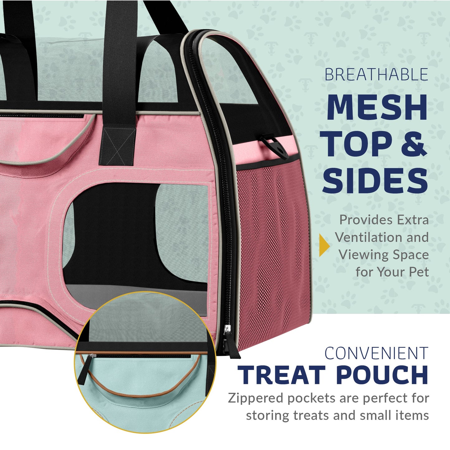 Luxury Rider Rolling Pet Carrier