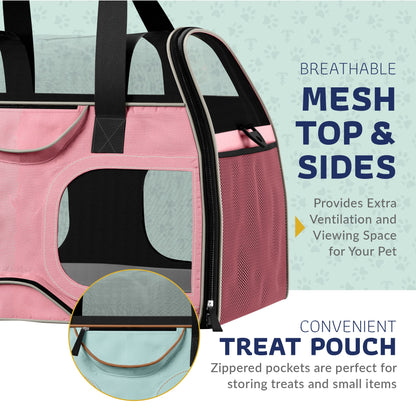 Luxury Rider Rolling Pet Carrier