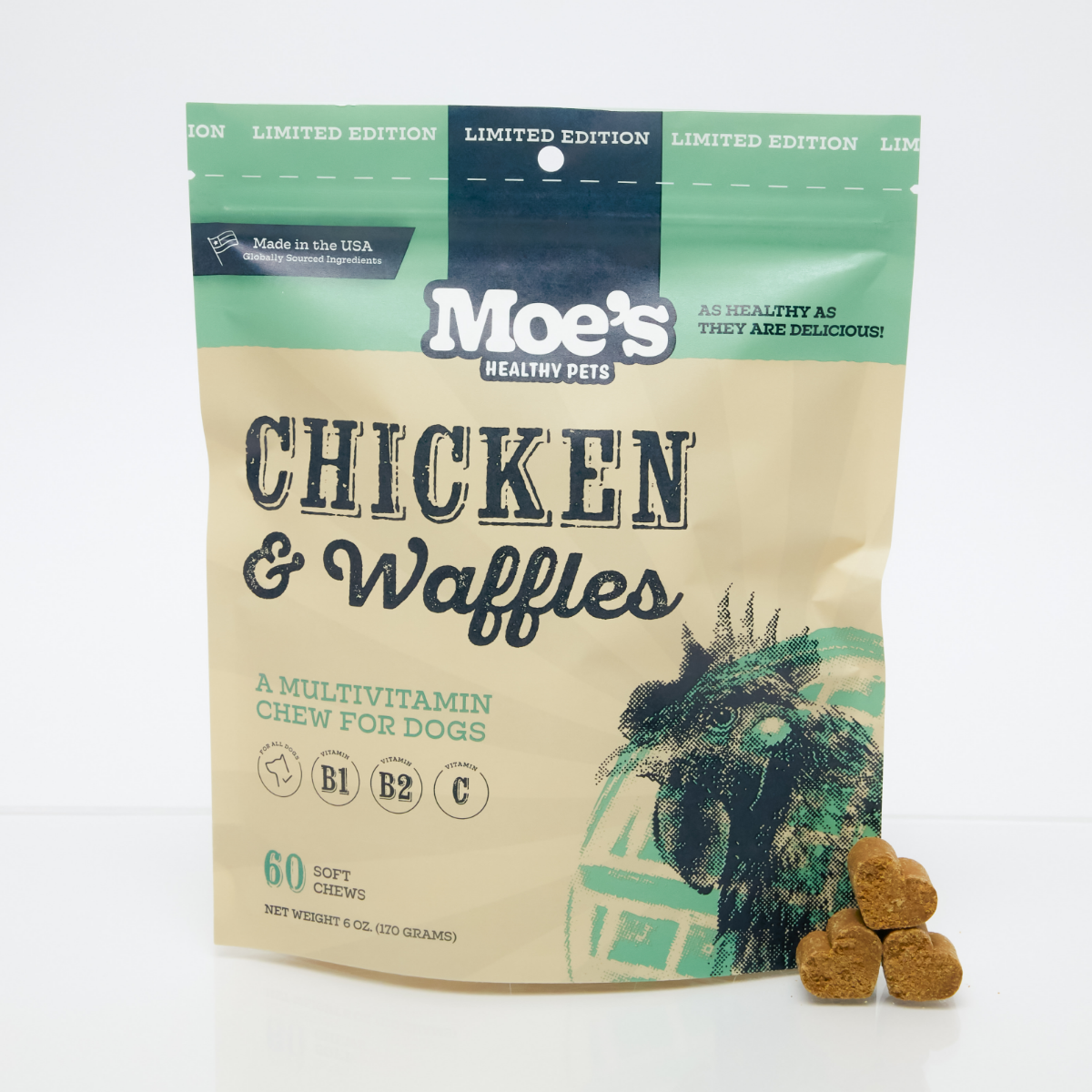 Chicken & Waffles Chews