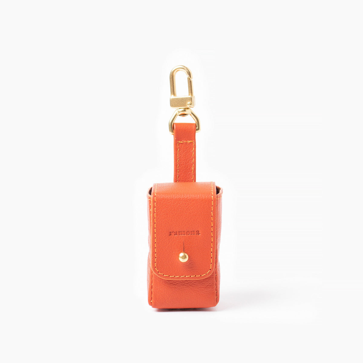 Ramona For You Sunset Waste Bag Pouch in golden-orange