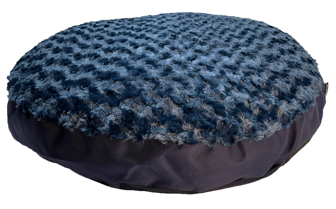Round Furvana™ Dog Bed — variante Midnight