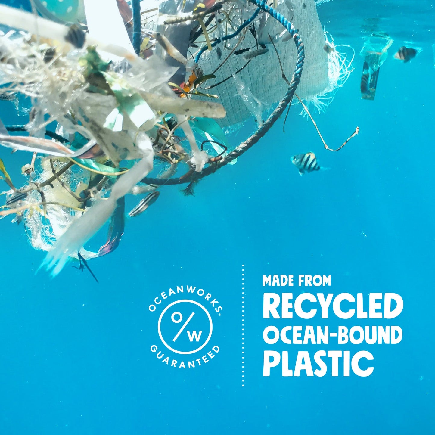 West Paw recycled ocean-bound plastic information