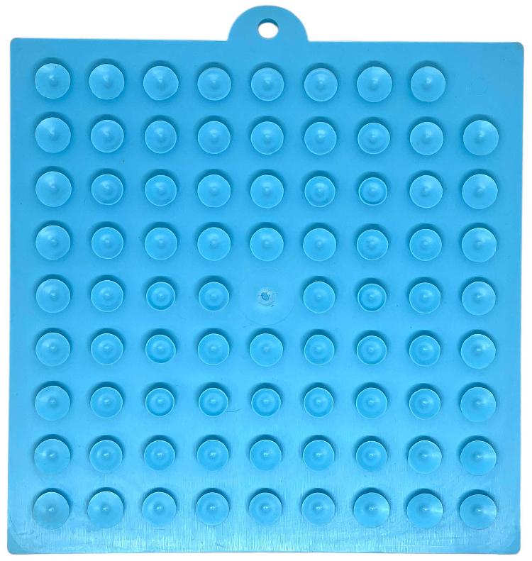 Soporte de ventosa "Hold 'Em" para cuencos y alfombrillas de lamer