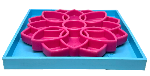 Soporte de ventosa "Hold 'Em" para cuencos y alfombrillas de lamer