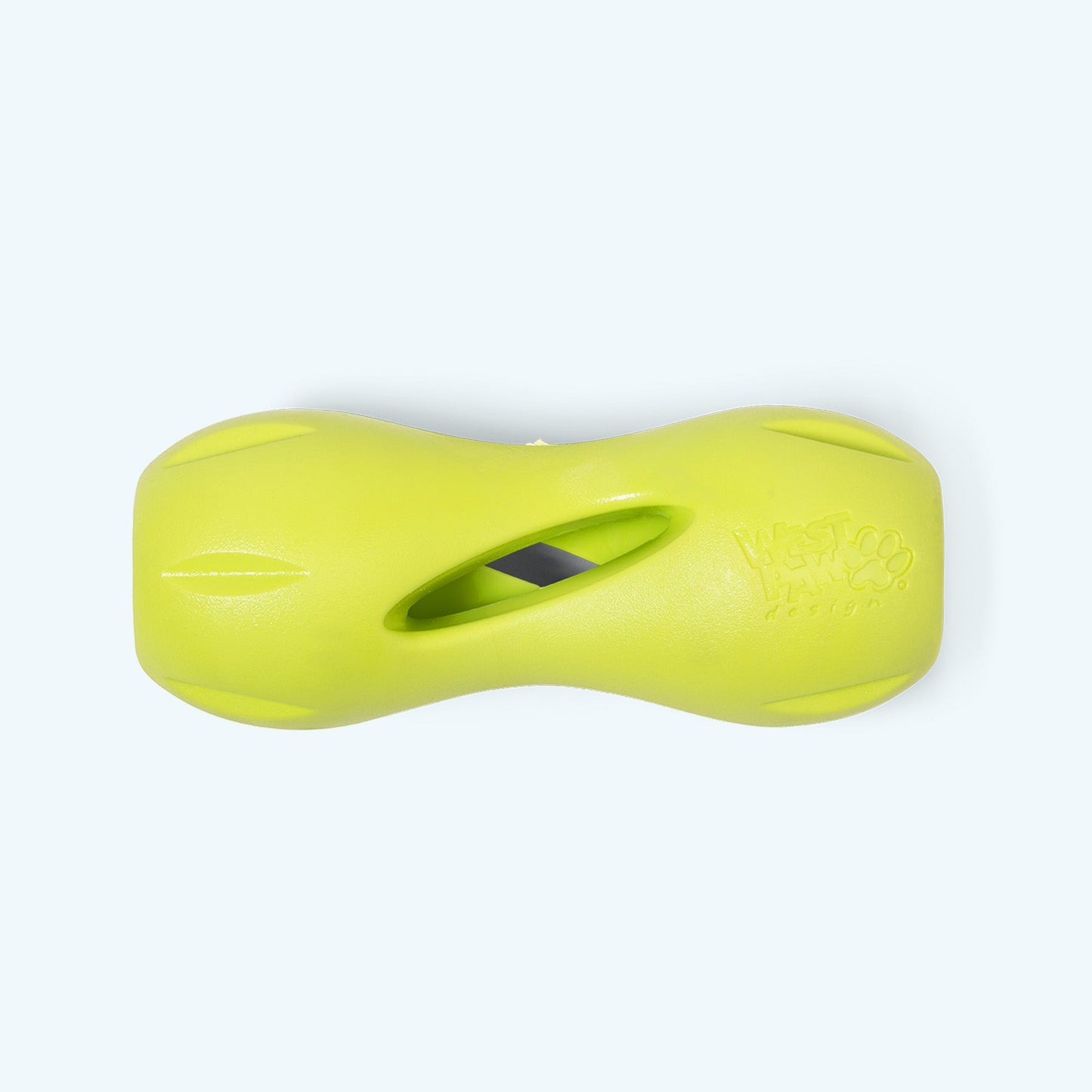 Small West Paw Qwizl dog enrichment toy