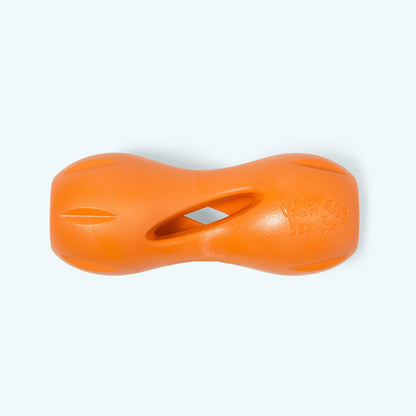 Additional view of the small West Paw Qwizl dog enrichment toy