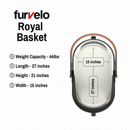 Furvelo Royal Pet Stroller black and pink design comparison