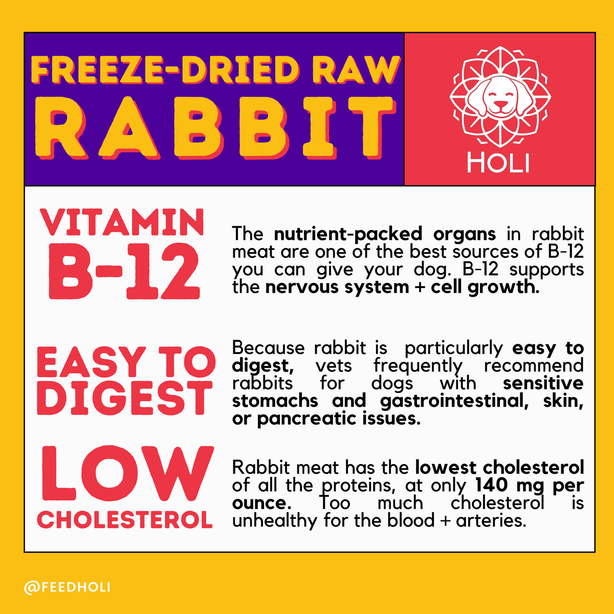 Freeze-Dried Rabbit Dog Treats