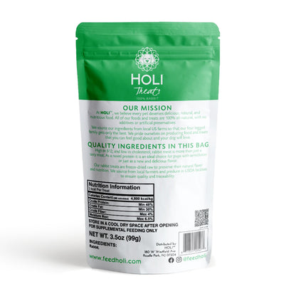 Freeze-Dried Rabbit Dog Treats