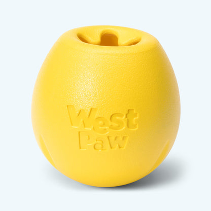Additional view of the large West Paw Rumbl dog enrichment toy