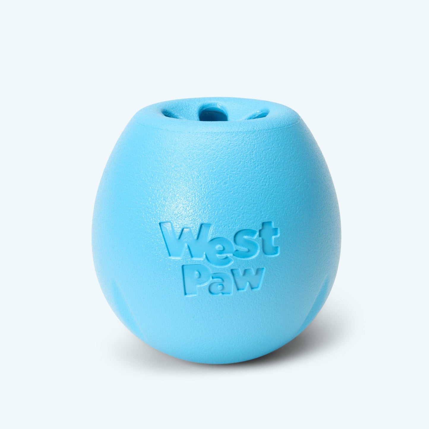 Additional view of the small West Paw Rumbl dog enrichment toy