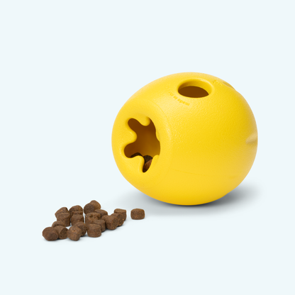 Additional view of the West Paw Rumbl dog enrichment toy