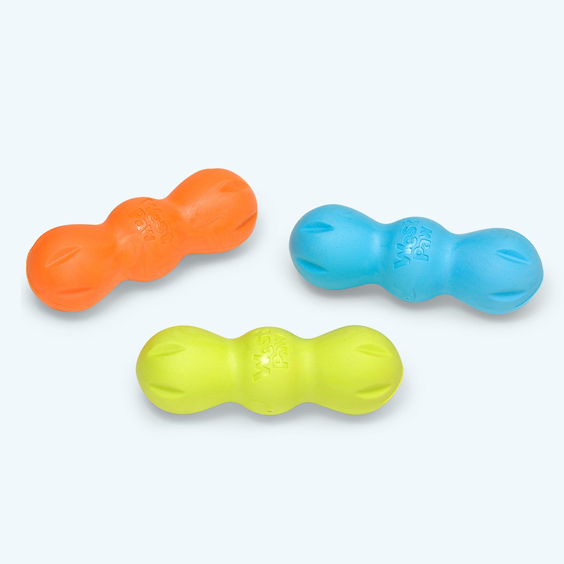 Additional view of the West Paw Rumpus dog toy