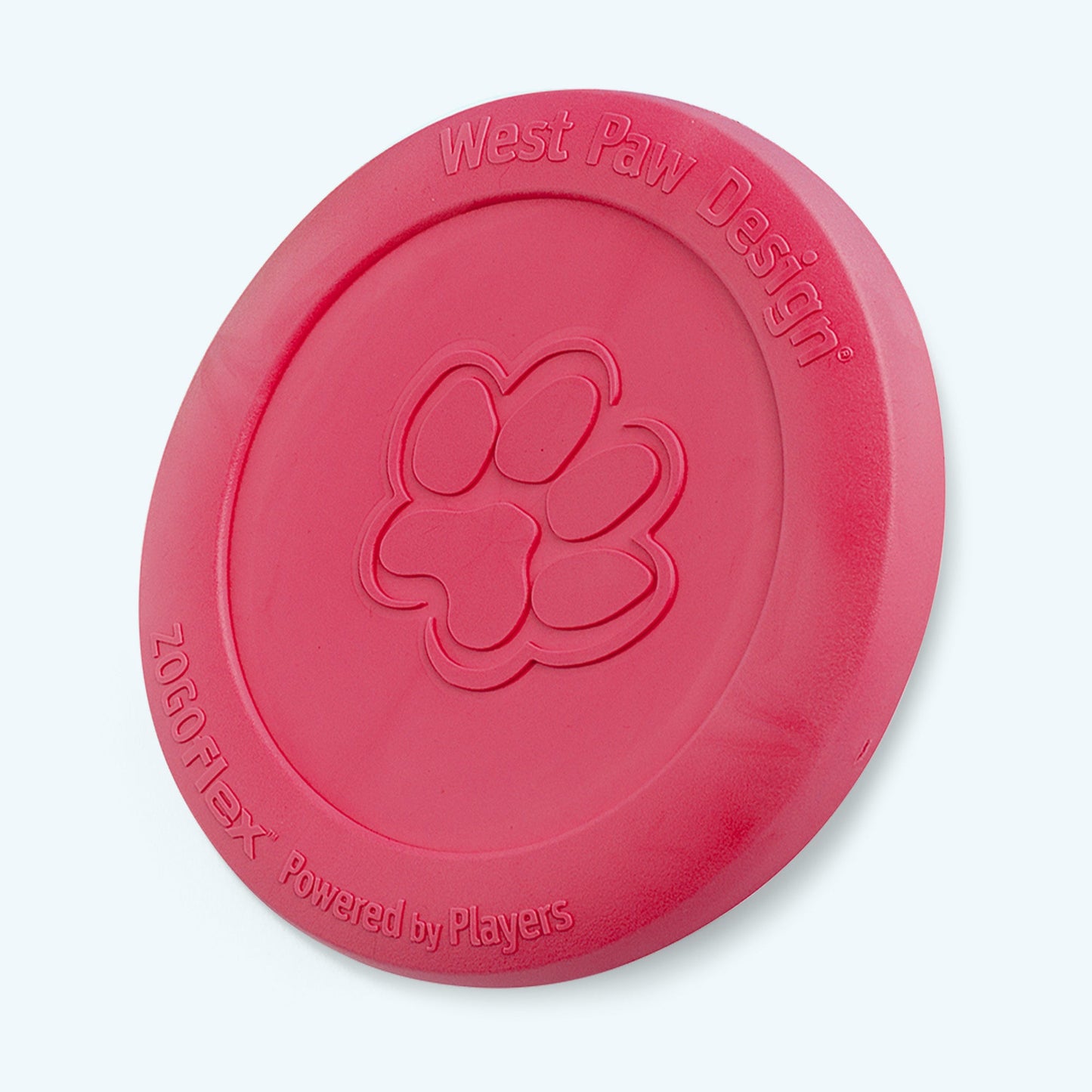 Additional view of the small West Paw Zisc flying disc