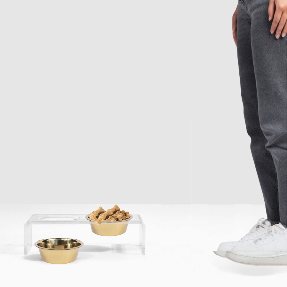 Hiddin small gold feeder size comparison