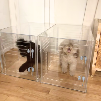 Hiddin clear pet crate product comparison