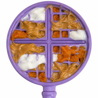 Additional view of the SodaPup eStick handheld enrichment toy