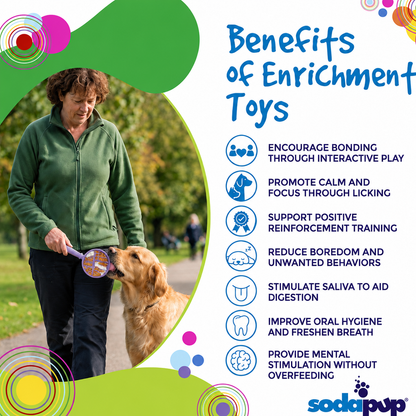 SodaPup eStick handheld enrichment toy product information