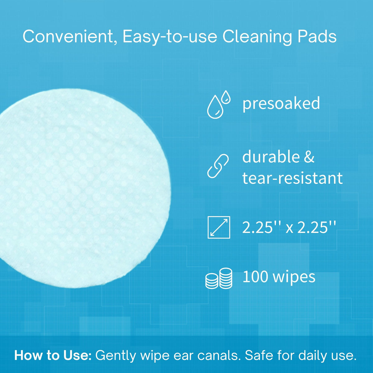 Additional view of Ear Wipes for Dogs & Cats - 100 Wipes — view 2