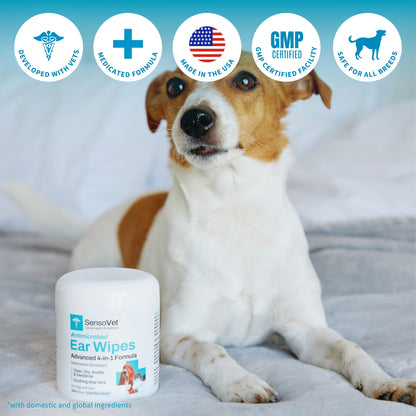 Additional view of Ear Wipes for Dogs & Cats - 100 Wipes — view 5