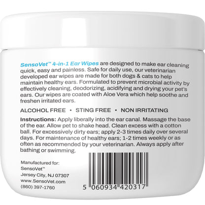 Additional view of Ear Wipes for Dogs & Cats - 100 Wipes — view 7